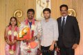 Jayam Ravi @ Anbalaya Prabhakaran Son Wedding Reception