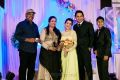 K.Bhagyaraj, Poornima @ Anchor DD Srikanth Wedding Reception Stills