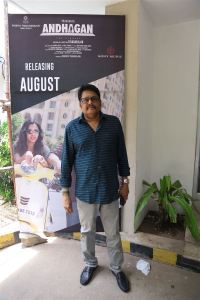 KS Ravikumar @ Andhagan Anthem Launch Stills