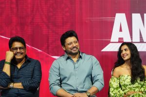 KS Ravikumar, Prashanth, Priya Anand @ Andhagan Anthem Launch Stills