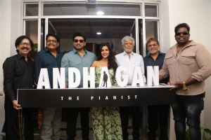 Andhagan Anthem Launch Stills