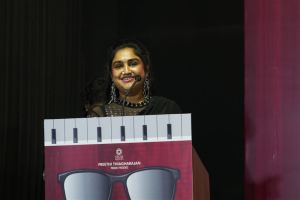 Vanitha Vijayakumar @ Andhagan Anthem Launch Stills