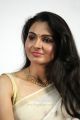 Actress Andrea Jeremiah White Saree Photos HD @ Vada Chennai Press Meet