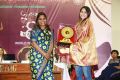 Regina JPR felicitating & Andrea Jeremiah @ Women’s Day Celebrations Jeppiaar Engineering College