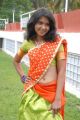 Telugu Actress Angel Hot Saree Photos