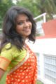 Telugu Heroine Angel Hot Saree Photos