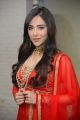 Actress Angela Krislinzki in Red Dress Photos