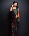 Actress Anicka Vikhraman Saree Hot Photoshoot Stills