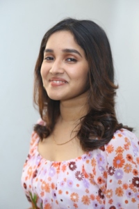 Actress Anikha Surendran Pictures @ Butta Bomma Movie Thanks Meet