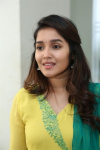 Actress Anikha Surendran Cute Photos @ Buttabomma Movie Interview