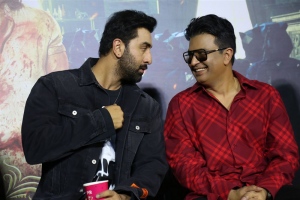 Ranbir Kapoor, Bhushan Kumar @ Animal Movie Press Meet Hyderabad Photos
