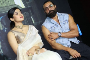 Rashmika Mandanna, Bobby Deol @ Animal Movie Press Meet Hyderabad Photos