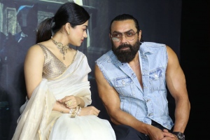 Rashmika Mandanna, Bobby Deol @ Animal Movie Press Meet Hyderabad Photos