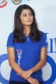 Actress Anisha Ambrose in Blue T-Shirt Photos