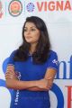 Telugu Actress Anisha Ambrose in Blue T-Shirt Photos