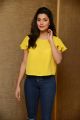 Actress Anisha Ambrose Pics in Yellow Dress