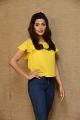 Actress Anisha Ambrose Pics in Yellow Dress