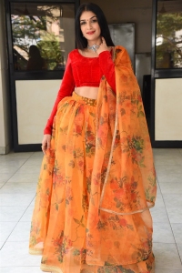 Dil Tho Pagal Hai Actress Anita Shinde in Red Dress Photos