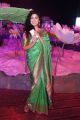 Telugu Actress Anjala Zaveri in Green Saree Latest Pics