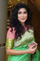 Actress Anjala Zaveri Green Saree Pics