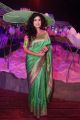 Telugu Actress Anjala Zaveri in Green Saree Latest Pics