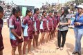 Actress Anjali in Kabaddi Match at Erode