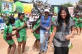 Actress Anjali in Kabaddi Match at Erode