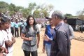 Actress Anjali at Kabaddi Tournament Erode