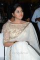 Beautiful Anjali in White Saree at Geethanjali First Look Launch