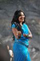 Actress Anjali Hot Blue Saree Photos in Masala Movie