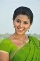 Tamil Actress Anjali Green Saree Photos in Masala Movie