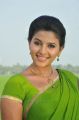 Tamil Actress Anjali Green Saree Photos in Masala Movie