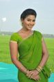 Actress Anjali Hot Green Saree Photos in Masala Movie