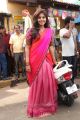 Tamil Actress Anjali Hot in Pink Saree Photos