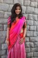 Tamil Actress Anjali Hot in Pink Saree Photos