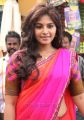 Tamil Heroine Anjali in Pink Saree Hot Photos