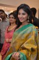 Actress Anjali Cute Beautiful Photos in Silk Saree