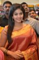 Tamil Actress Anjali in Silk Saree Beautiful Photos