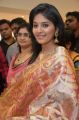 Actress Anjali Cute Beautiful Photos in Silk Saree