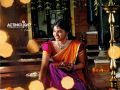 Tamil Actress Anjali in Silk Saree Photoshoot Stills