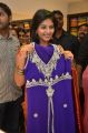 Actress Anjali Cute Silk Saree Photos at Woman's World Launch