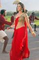 Anjali Hot Red Saree Stills in Kalakalappu