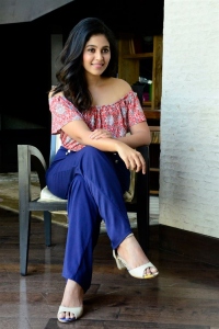 Actress Anjali @ Vakeel Saab Movie Interview Photos