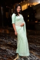 Vakeel Saab Actress Anjali in Light Green Saree Photos