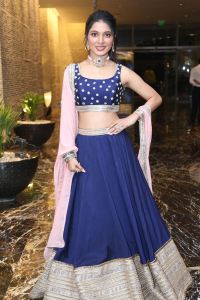 Telugu Actress Ankita Jadhav Photos @ Indrani Movie Trailer Launch