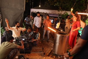 Nilesh Krishna, Nayanthara @ Annapoorani Movie Working Images HD