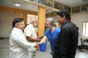 Allu Aravind, C. Aswani Dutt @ Anni Manchi Sakunamule Press Meet Stills