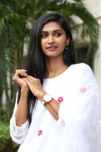 Actress Anoosha Krishna Stills @ Pekamedalu Press Meet