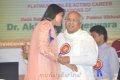 Anushka at Akkineni Nageswara Rao Platinum Jubilee Function