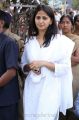Actress Anushka @ ANR Cremation Photos